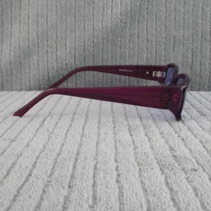 New Divine Eyewear Pandora Purple/Clear Purple Sunglasses NWT thumbnail 5
