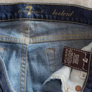7 For All ManKind womens bootcut size 24 midnight rain thumbnail 9
