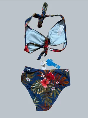 Cupshe NEW Women's Two Piece Floral Bikini Swimsuit Size S #260352 thumbnail 4
