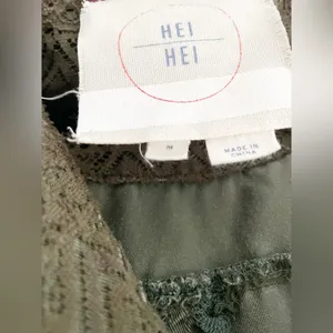 Hei Hei Etta Anorak Jacket Medium Olive Utility Adjustable thumbnail 5