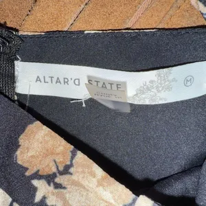 Altar’d State Reagan Floral Midi Dress thumbnail 4