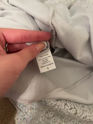 Lucy in the Sky Silver Sequin Dress thumbnail 5