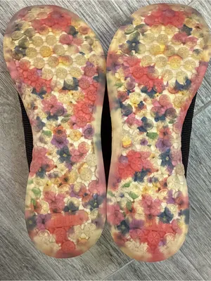 NOBULL Black/Floral Colorful Cross Trainer Training Shoes. Men's 10.5 Women's 12 thumbnail 5
