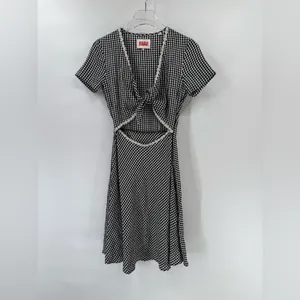 Solid and Striped Gingham Cutout‎ Dress Size xs thumbnail 5