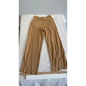 Athleta Balance Pant Wide Leg Camel Brown Drawstring Lounge Pants MT Tall thumbnail 2