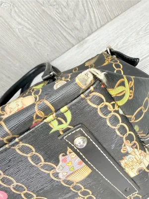 Vintage retired Disney Parks Dooney & Bourke Charms Tote Bag purse thumbnail 8