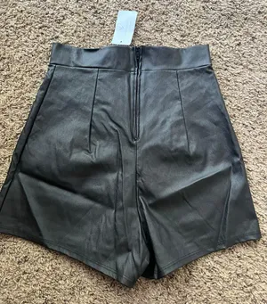 Windsor Pleather Shorts thumbnail 2