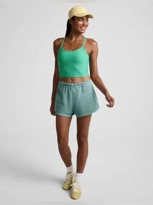 Beyond Yoga Spacedye Slim Racerback Crop Tank – Bright Emerald – L thumbnail 3