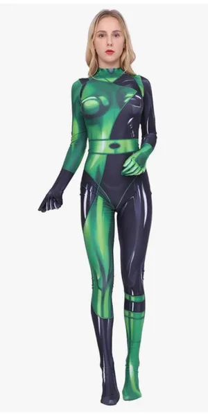 Shego Halloween Amazon Costume thumbnail 3