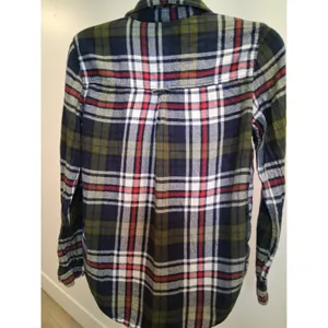 American Eagle Ahh-Mazingly Soft Flannel Button Up Shirt Women's Medium Plaid thumbnail 7