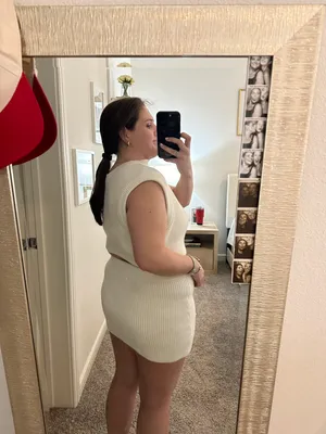 White Knit Set Size L thumbnail 9
