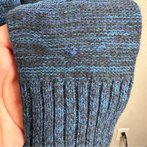 Aritzia Wilfred Flaubert Blue Silk Cashmere Open Cardigan thumbnail 10