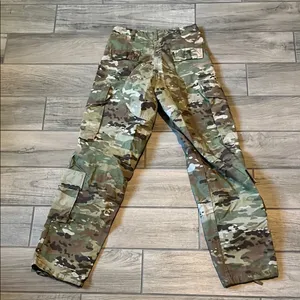 Rugged Green and Brown Cargo Jumpsuit with Tactical Design thumbnail 7