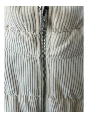 Hollister Cream Corduroy Puffer Jacket thumbnail 8