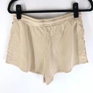 Lacausa Zephyr Shorts Sweatshort Lightweight Terry Organic Cotton Beige L thumbnail 4
