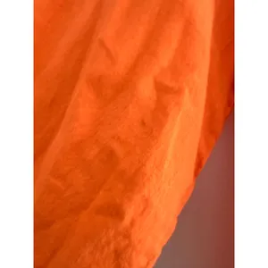Gap 100% Cotton Orange Peasant Blouse Medium Lightweight Henley thumbnail 8
