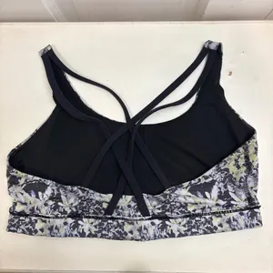 Lululemon Free To Be Wild Sports Bra 12 Floral Strappy Back Yoga Gym No Pads thumbnail 2