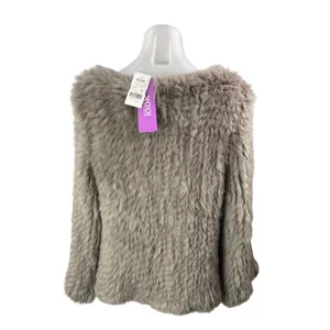 NEW New York Look Women's Taupe Faux Fur Plush Open Blazer Coat Jacket Size M thumbnail 3