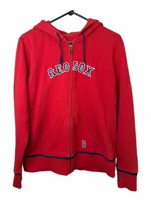 Nike Red Boston 'Red Sox' Full-Zip Hoodie thumbnail 1