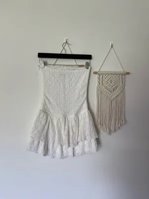 Cotton Candy LA Lace Sleeveless Lace Romper thumbnail 5