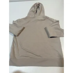 Aeropostale Butterfly Sweater Pullover Hooded Size m Beige thumbnail 7