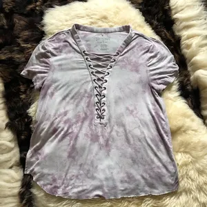 American Eagle soft & sexy tie-dye tee thumbnail 1