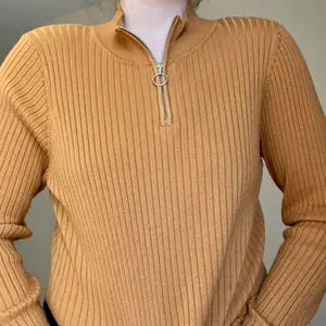 Pink republic Zipper Neckline Gold Top thumbnail 1