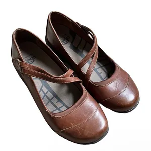 ABEO Smartsystem 3595 Brown Leather Mary Jane Shoes Size 8.5 thumbnail 1