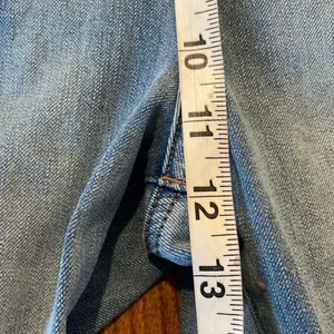 Express super high rise skinny seam front raw hem jeans 4 thumbnail 5