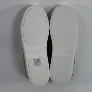 Karl Lagerfeld Paris Size-7 Cate Lace Up Sneaker White Gold Woven thumbnail 4