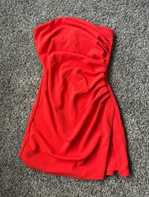 Strapless Mini Dress Lucy in the Sky coral S thumbnail 1