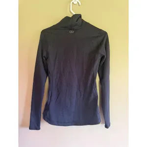 Calia by Carrie Underwood Warm Top Caviar Black Funnel Neck WAXB31150N XS NEW‎ thumbnail 4