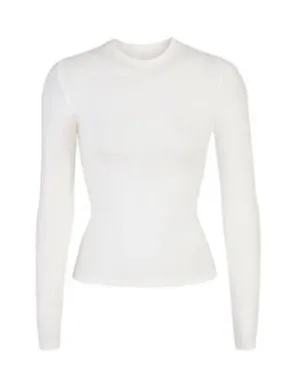 SKIMS Long Sleeve T-Shirt Cotton thumbnail 1
