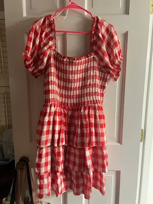 English Factory Gingham Dress thumbnail 3
