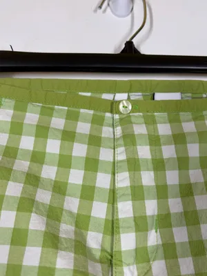 Y2K Abercrombie & Fitch Gingham Low Rise Capris Size 10 thumbnail 6
