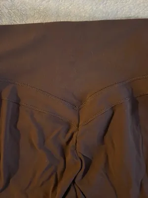 Brown biker shorts thumbnail 4