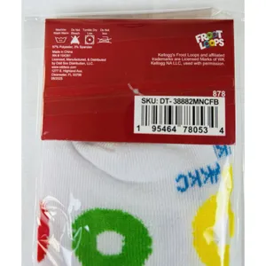 New Breakfast Cereal Crew Socks Women's Size 6-12 Novelty Funny Lot of 4 thumbnail 13