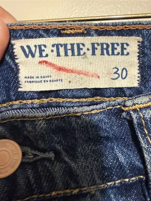 We The Free Straight-Leg Tinsley Baggy High Rise Straight Leg 30 thumbnail 2