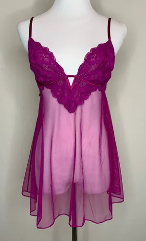 Victoria's Secret Gold Label Negligee Chemise sz Medium Fairy Coauette thumbnail 1