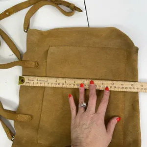 Madewell The Medium‎ Transport Tote Corduroy Suede Edition Crossbody Strap Gold thumbnail 16