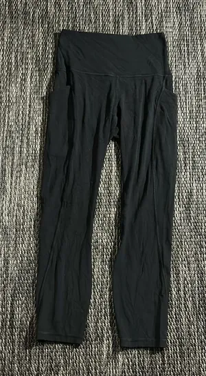 Lululemon Align Legging High Rise Crop with Pockets 23" Nulu Size 4 thumbnail 1