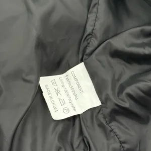 Men Faux Leather Bomber Jacket Quilted Coat Puffer Jacket Padded Jacket Winter Lined thumbnail 7
