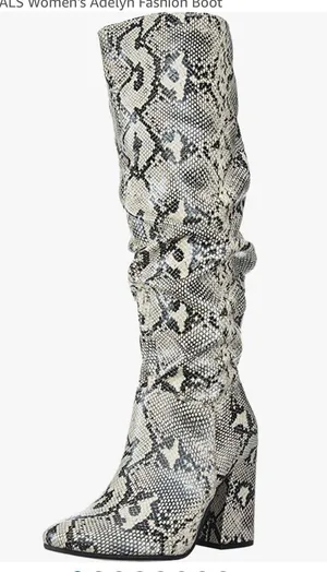 Seven Dials Size 9  Snakeskin Boots thumbnail 6