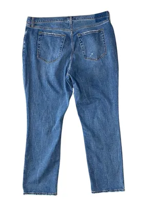 NWT ABERCROMBIE & FITCH The 90s Slim Straight Jeans thumbnail 3