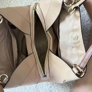 Coach Lexy Legacy Shoulder Bag in Woven Canvas and Leather thumbnail 4