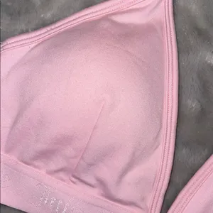 Juicy Couture Pink Bralette L | Logo Band | Soft Stretch Sleepwear thumbnail 3
