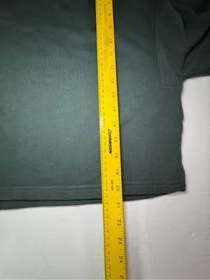 Zella Dark Green Boxy Cropped Scuba Crew Sweatshirt thumbnail 5