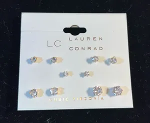 Lauren Conrad 5 pairs Earrings thumbnail 1