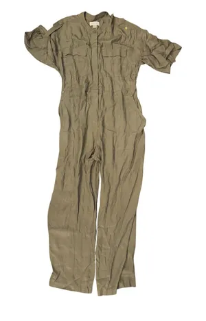 Calvin Klein Utility Jumpsuit 8 Olive Green Military Safari Button Front Pocket‎ thumbnail 1