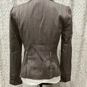 Grass collection juniors Brown blazer size‎ medium thumbnail 3